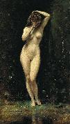 Jean-Baptiste-Camille Corot Diana Bathing oil painting on canvas